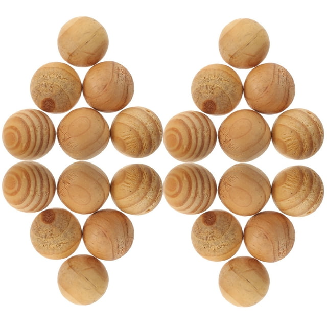100 Pcs Closet Moth Control Ball Camphorwood Wardrobe Armoire Mosquito