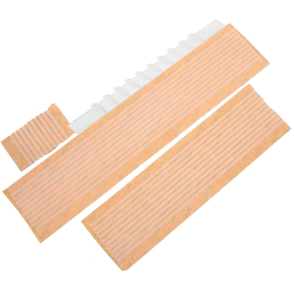 100-Pack Anti-Skid Hanger Grip Strips for Coat Hangers, Non- Adhesive Strips to Keep Clothes Secure and Organized