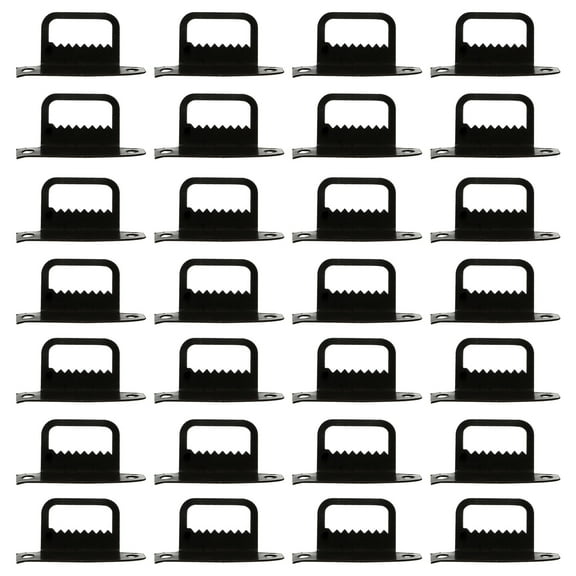 LEORX Metal L-Shaped Hangers Sturdy for Home Picture Frames and Wall Clocks 100Pcs