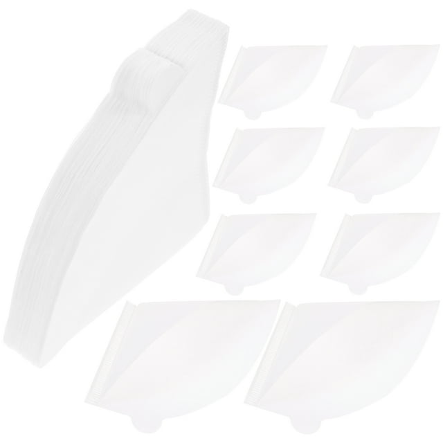 100 Pcs Coffee Filter Paper Filtering Espresso Filters Cones Ground Holder Concentrate