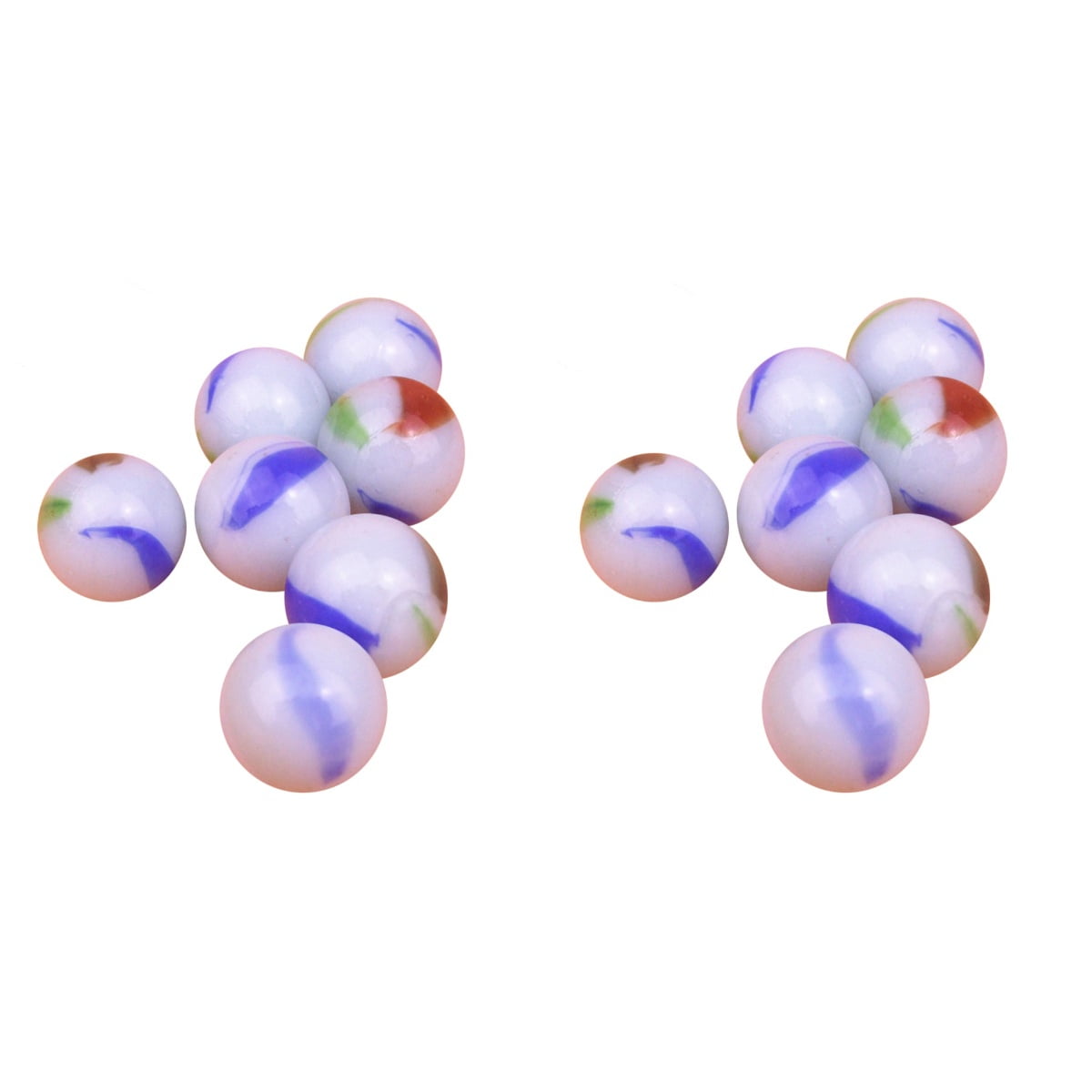 100 Pcs Colored Glass Marbles Security Safrisor Glass Marbles for Kids