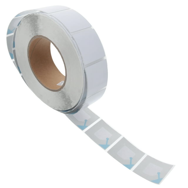 100 Pcs Copyright Label Commodity Antitheft Tag Labels Square Goods