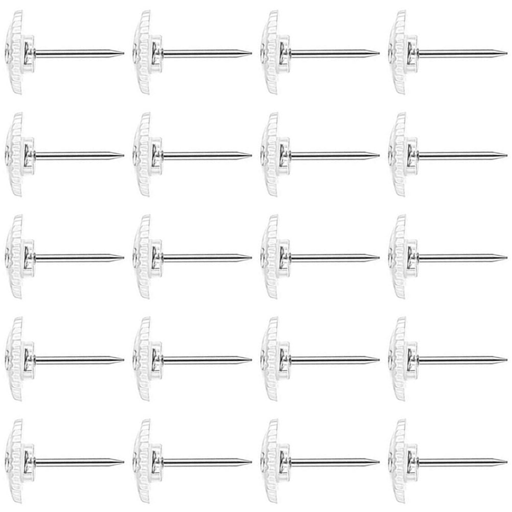 100 Pcs Cork Board Stationery Decorative Tacks Map Pushpin Small Thumb