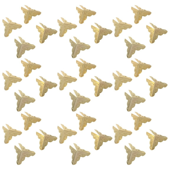 100 Pcs Corner Furniture Protectors Baseboard Watch Stand Baby Plug Shelves Yellow