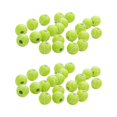 100 Pcs DIY Tennis Beads Acrylic Beads Jewelry Accessory Round Beads