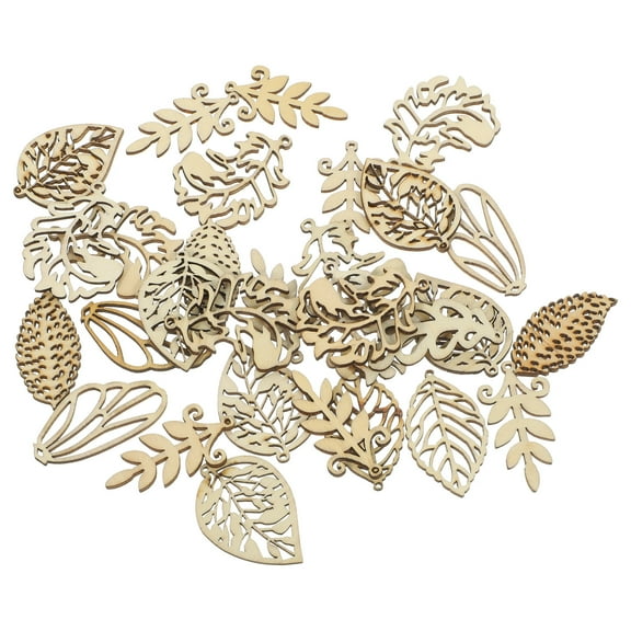 100 Pcs Decorative Logs Collapsible Artificial Christmas Tree DIY Crafts