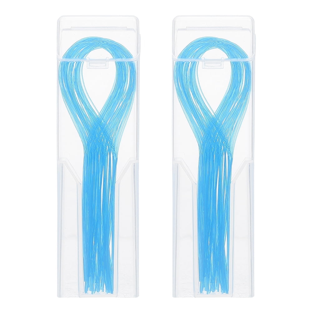 100 Pcs Dental Floss Puller Multifunction Threaders Flossers Light Braces Retainer