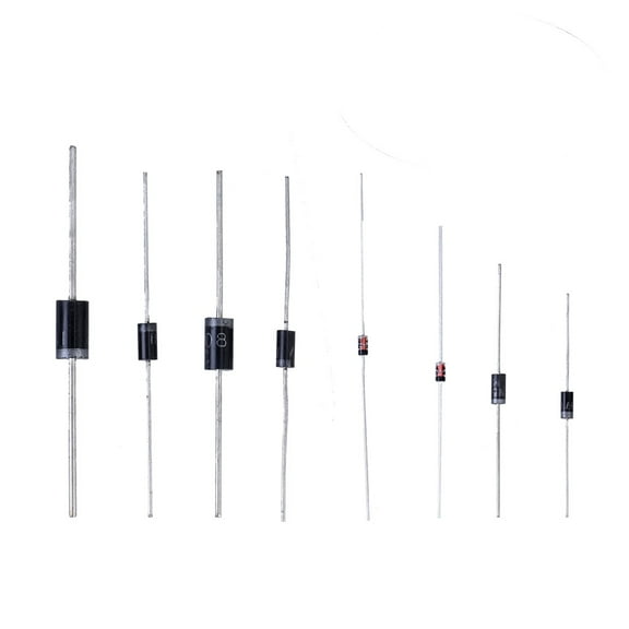 100 Pcs Diode Assortment Kit with 1N4148 Diodes, Assorted Electronic Diode Components for Repair and Electronics Projects