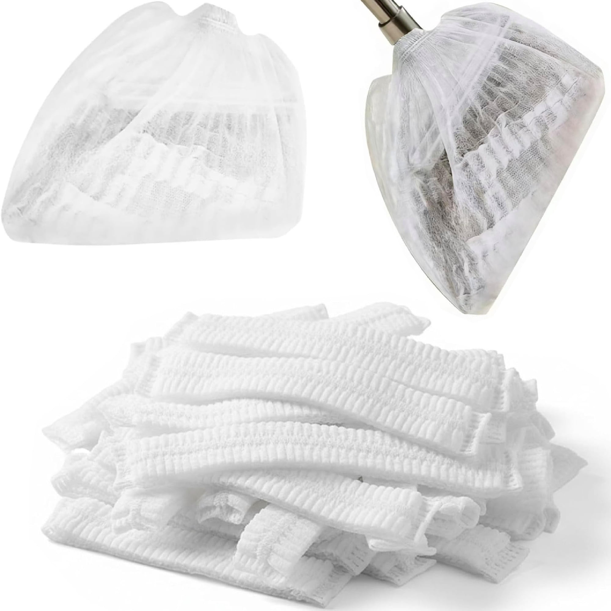 100 Pcs Disposable Broom Covers for Pet Hair Removal, Bexikou Non-Woven ...