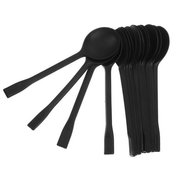 100 Pcs Disposable Spoon Cake Tableware Soup Spoons Commercial Bulk Plastic Cutlery