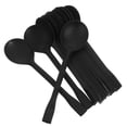 thumbnail image 1 of 100 Pcs Disposable Plastic Spoons for Soup, Cake, Dessert, Party Flatware, Portable Tasting Utensils, 1 of 6