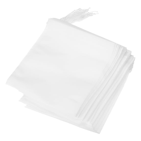 100 Pcs Disposable Tea Bags for Loose Leaf Tea, Tea Filter Bags Empty Tea Bags (6.3 x 5.5inch)