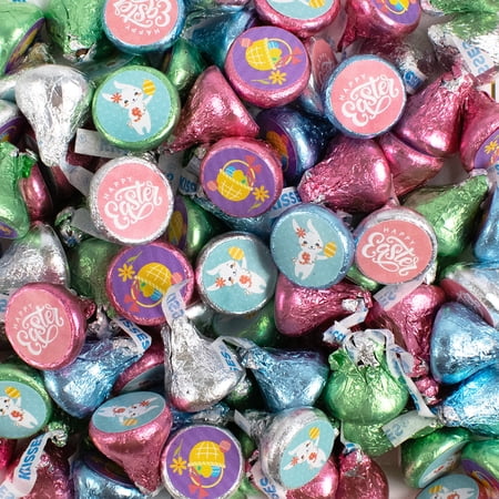 85 Pcs Easter Candy Hershey's Kisses Chocolate (13.6oz) - Easter Pals