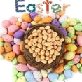 thumbnail image 1 of 100 Pcs Easter Speckled Eggs 1.18 in Foam Speckled Eggs Bowl and Vase Filler Chicken Eggs for DIY Spring Displays and Easter Decorations (Coffee), 1 of 8