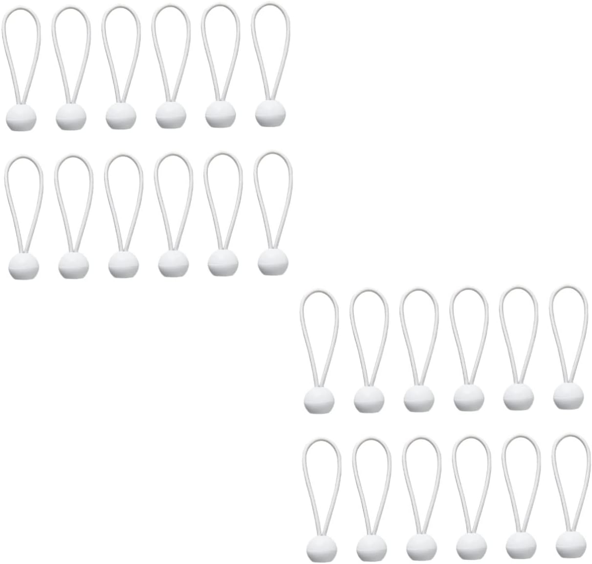 100 Pcs Elastic Rope Tents for Camping Heavy Duty Outdoor Tent Canopy