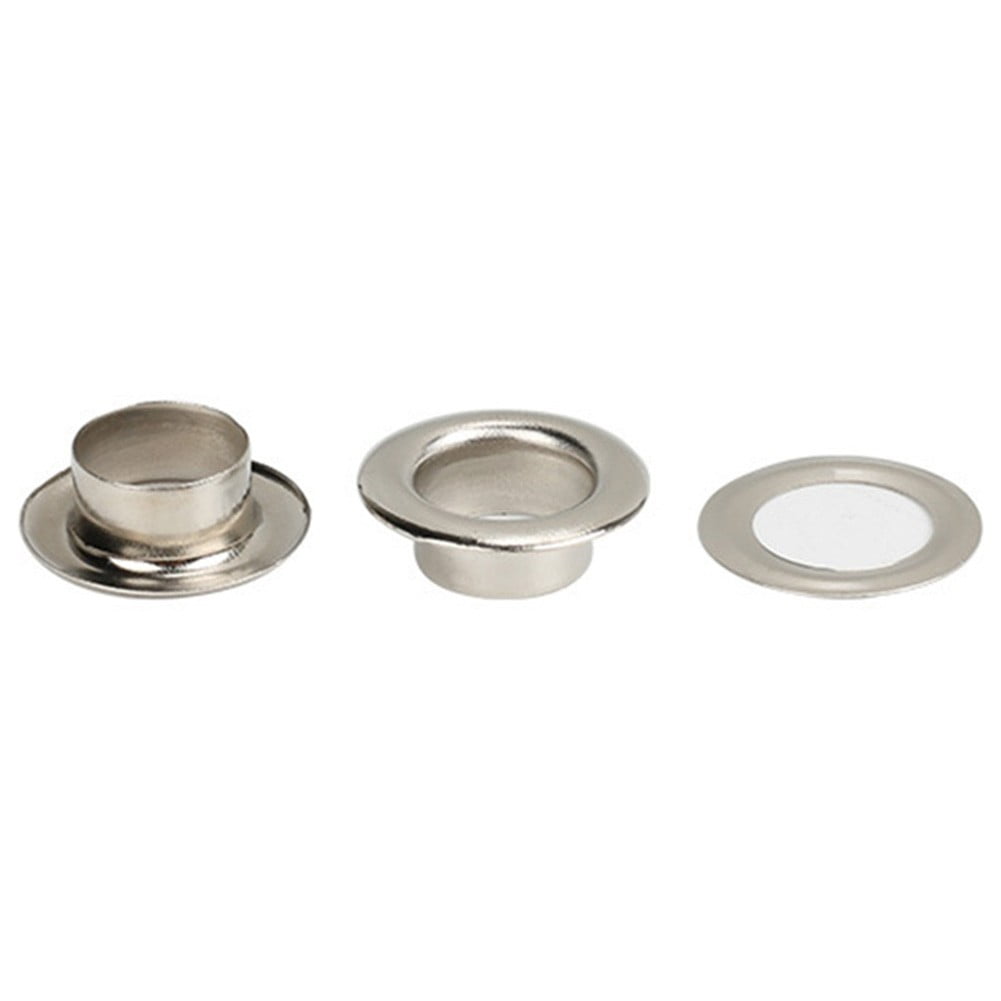 100 Pcs Electroplating Eyelets for Sewing, Sturdy Rivets for Heavy ...