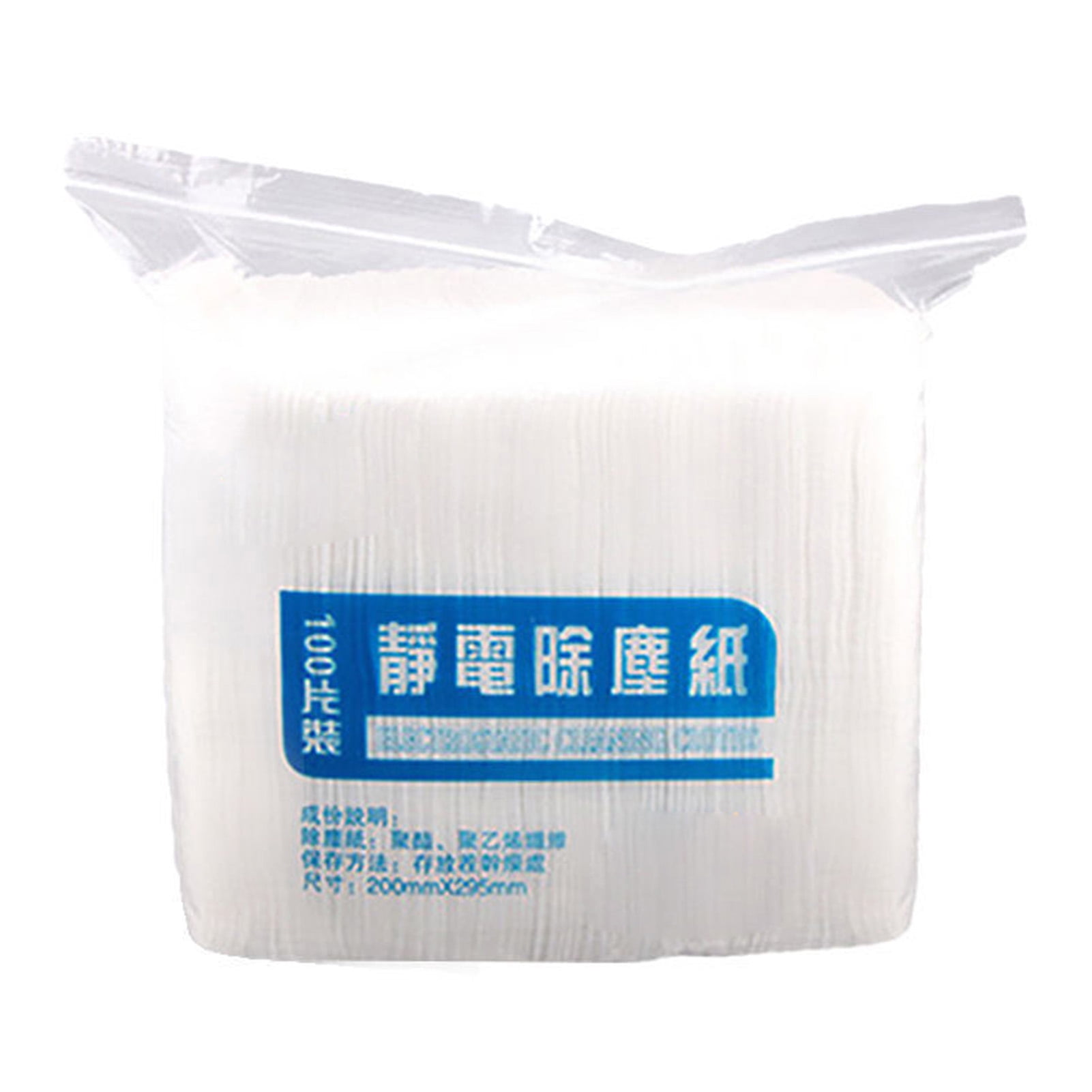 100 Pcs Electrostatic Wipes Disposable Mop Replacement Static Dusting