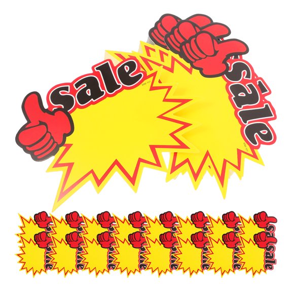 100 Pcs Explosion Label Circular Sander Price Tag