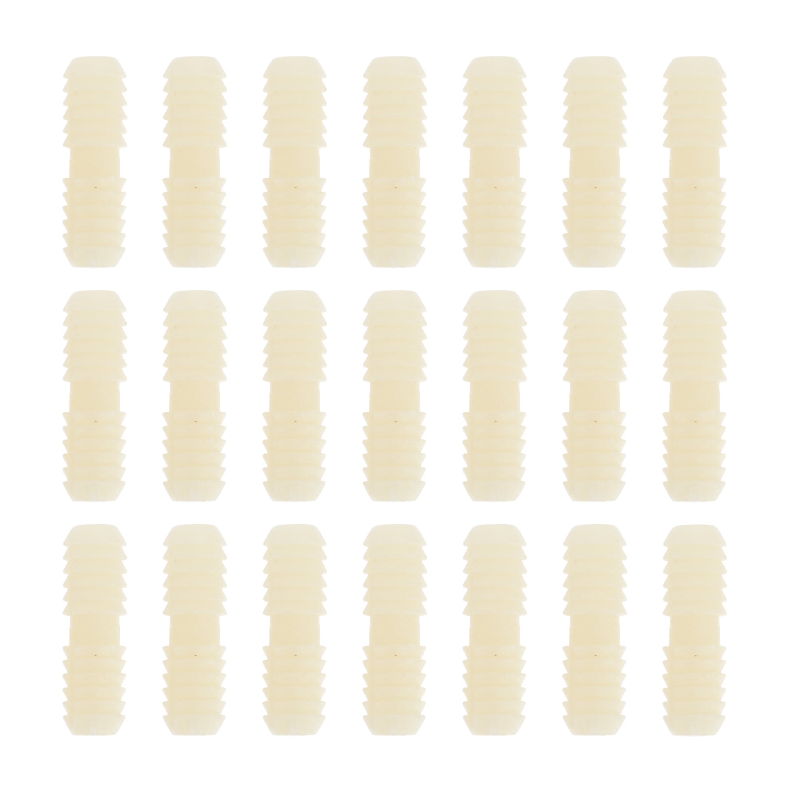 100 Pcs Furniture Connector Wood Dowels 1/4 Inch Kitchen