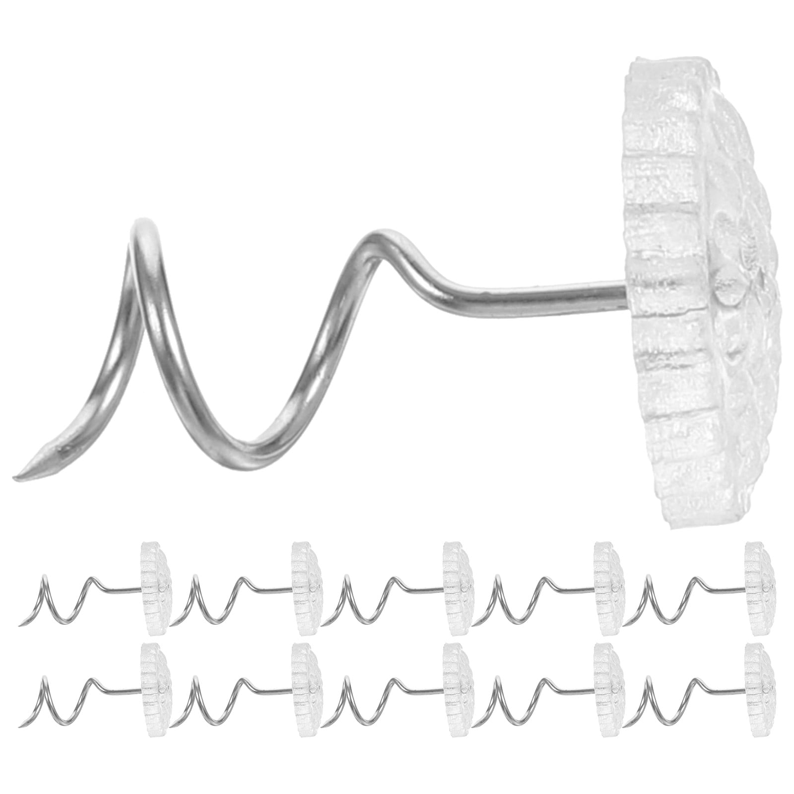 100 Pcs Furniture Tack Pin for Sofa Spiral Pins Tacks Decor Thumbtack