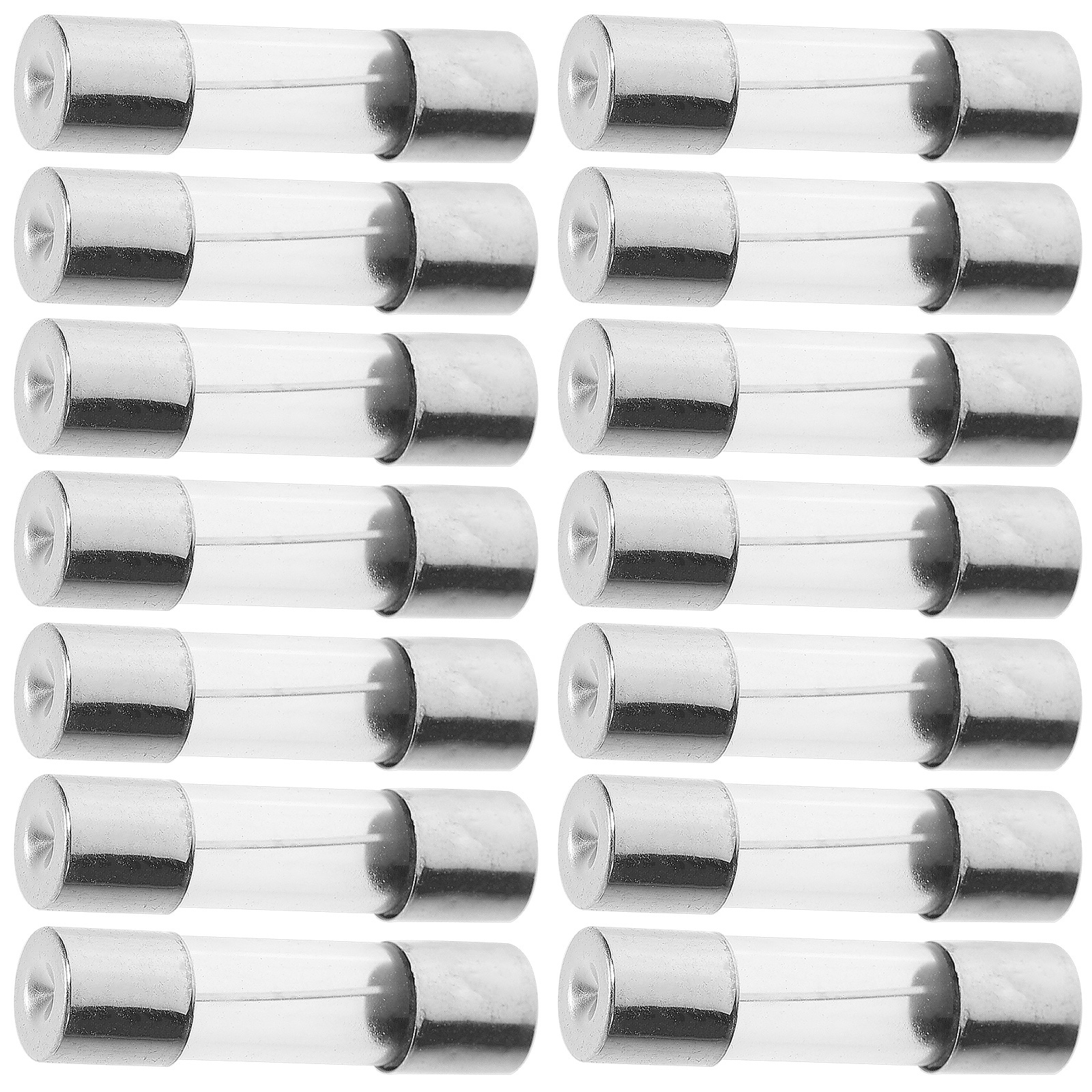 100 Pcs Fuse Tube Christmas Lights Fuses for Tree 10a 250v Replacement