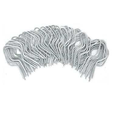 100 Pcs Galvanized Steel Fence Ties fit for Fence Posts,T-Post Metal Fence Wire