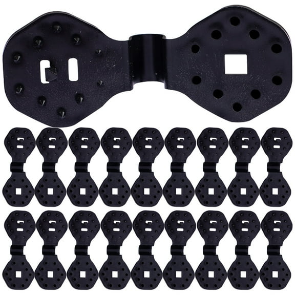 100 Pcs Garden Netting Clips Fence Fabric Clips Greenhouse Mesh Buckle Shade Net Buckle Fixing Clip Sunscreen Plastic