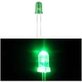thumbnail image 1 of (100 Pcs) Green 5mm LED Light Diodes, LED Circuit Assorted Kit for Science Project Experiment (Green), 1 of 5