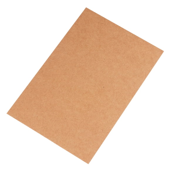 OFFIGAM 100Pcs Classical Brown Kraft Paper Cards for Scrapbooking and Graffiti