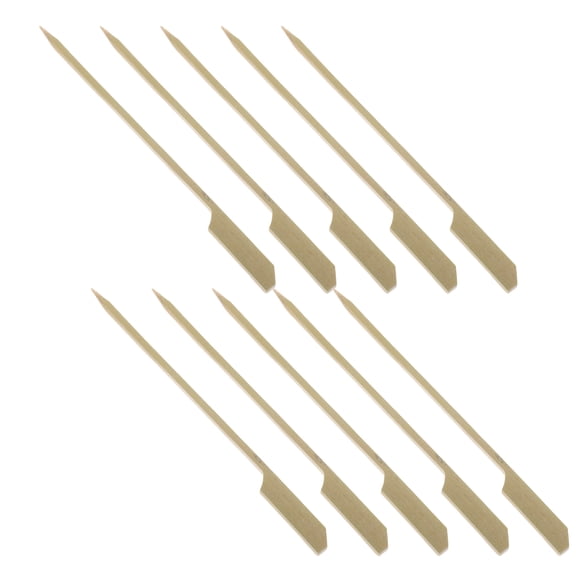 100 Pcs Grill Number Markers for Board Cooking Sticks - , Clear, Easy to Use for BBQ and Kitchen