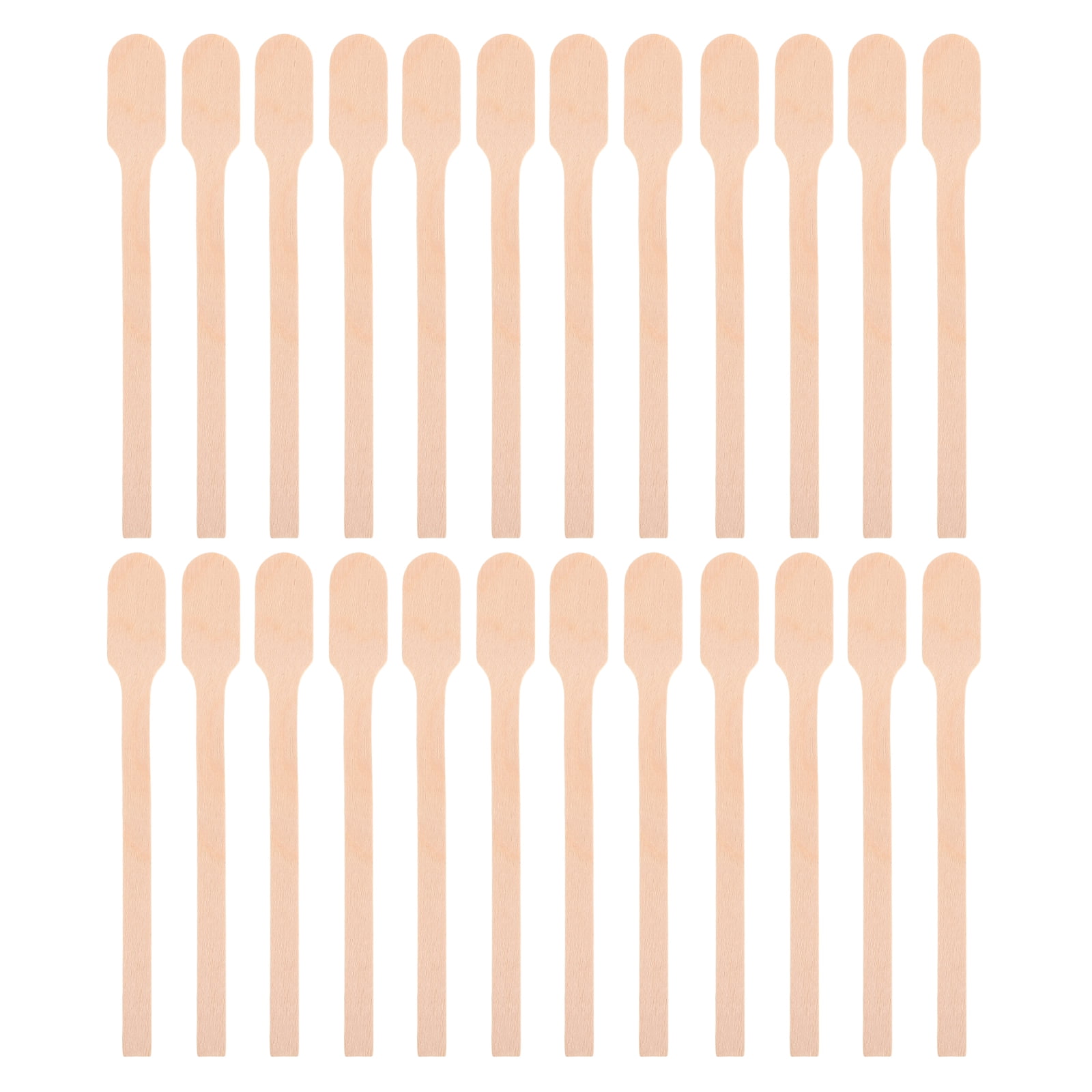 100 Pcs Hair Removal Tools Wax Stick for Hair Removal Nose Wax with
