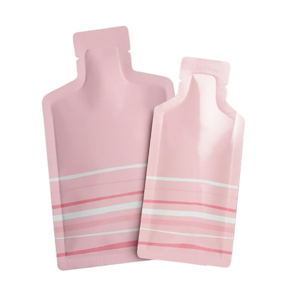 100 Pcs Heat Sealable Reusable Metalized Foil Flat Pouch Bags, Honey Pouch Bags, Liquid Packaging Pouch, Powder Pouch Bags, 2 "W x 4.3" H