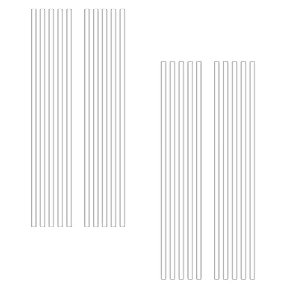 WRITWAA Acrylic Candy Sticks White For Cake Pops Cookie Pops 100Pcs