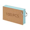 thumbnail image 1 of 100 Pcs Index Cards With Rings, Lined Both Sides Heavyweight Study Notecards For School College Learning, Flashcards With Ring Binding For Study Notes Organization And Daily, 1 of 5