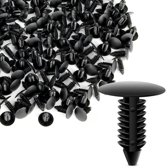 100 Pcs Interior Door Panel Clips Universal Car Retainer Clips  7.5mm Hole Replacement for Car Panel Trim Maintenance