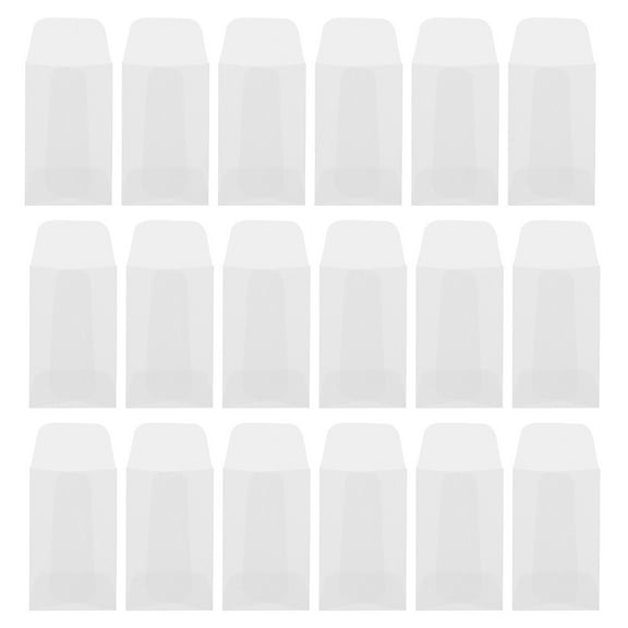 NICERIO Nicerio White Coin Envelopes for Jewelry and Small Accessories 100Pcs