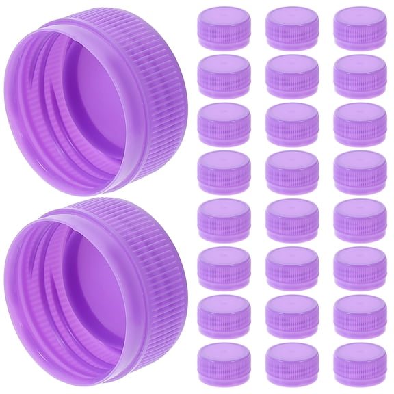 Houderco Bottle Caps Plastic 100Pcs 1.3In
