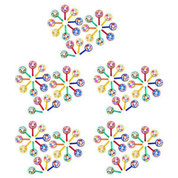 100 Pcs Kids Party Favors Bulk Toys Gift Kids Whistle Windmill Small Toy Carnival Prizes Boys Girls Birthday Gift,100 x small windmill,Random Color