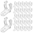 thumbnail image 1 of 100 Pieces LED Rope Light Mounting Clips for Easy Installation Outdoor and Indoor LED Strip Light Buckles, 1 of 6