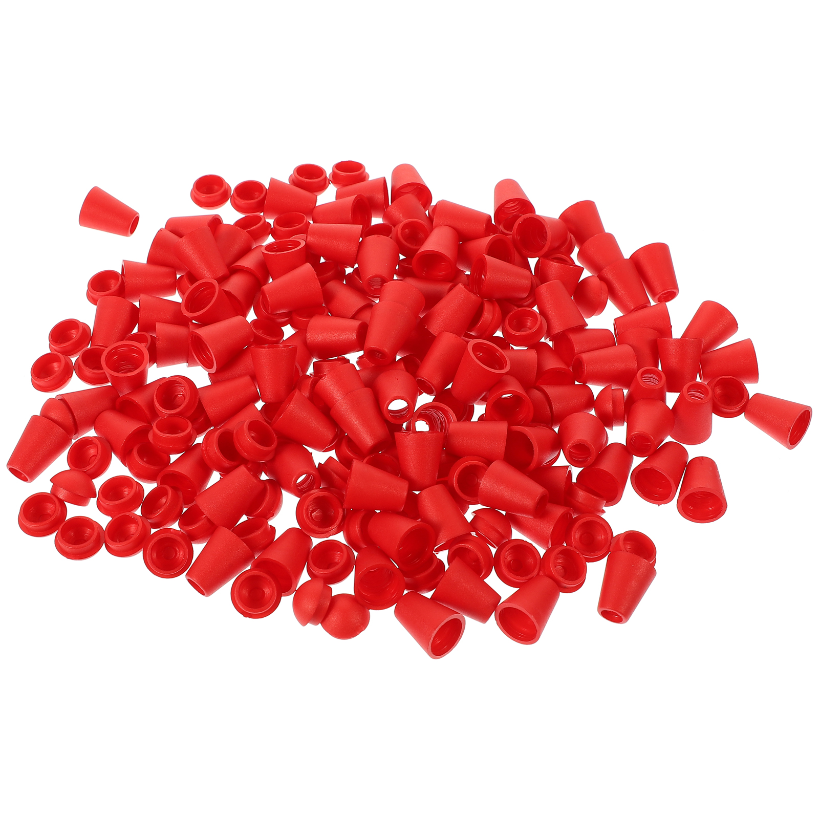 100 Pcs Lanyard Cord End Locks Clip Fastener Clothing Rope Ends