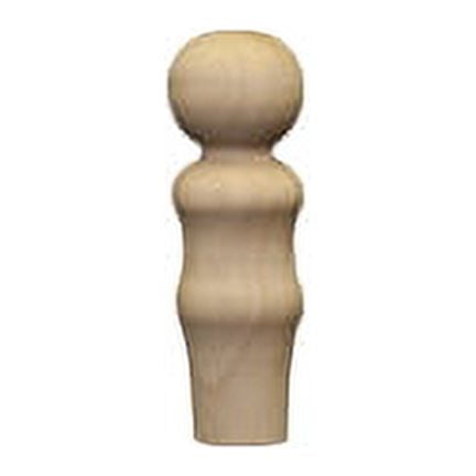 100 Pcs Little People - Mom 2-1/4" tall x 3/4" wide