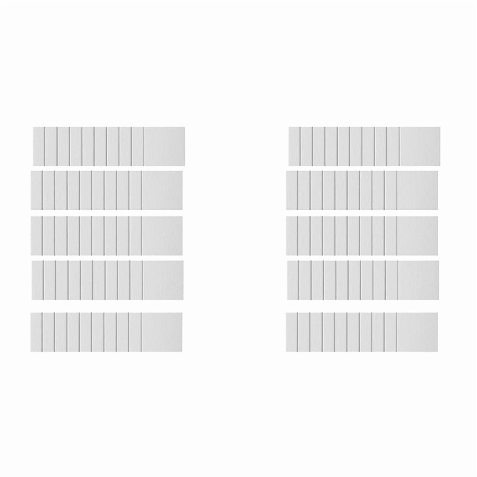 100 Pcs Magnetic Painting Canvas Panel 3x3 Inches Magnetic Canvas Boards Magnetic Canvases for Painting Tile Art,100 x Painting Canvas,White