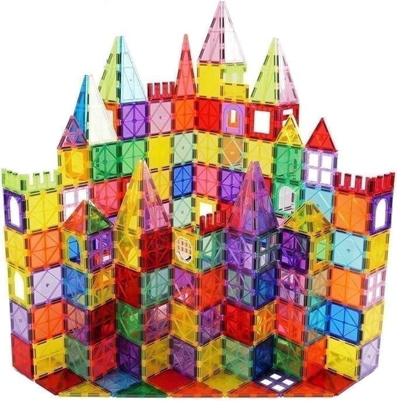 Magnetic Building Blocks Tile Set, 100 Pcs, Magnetic Toys