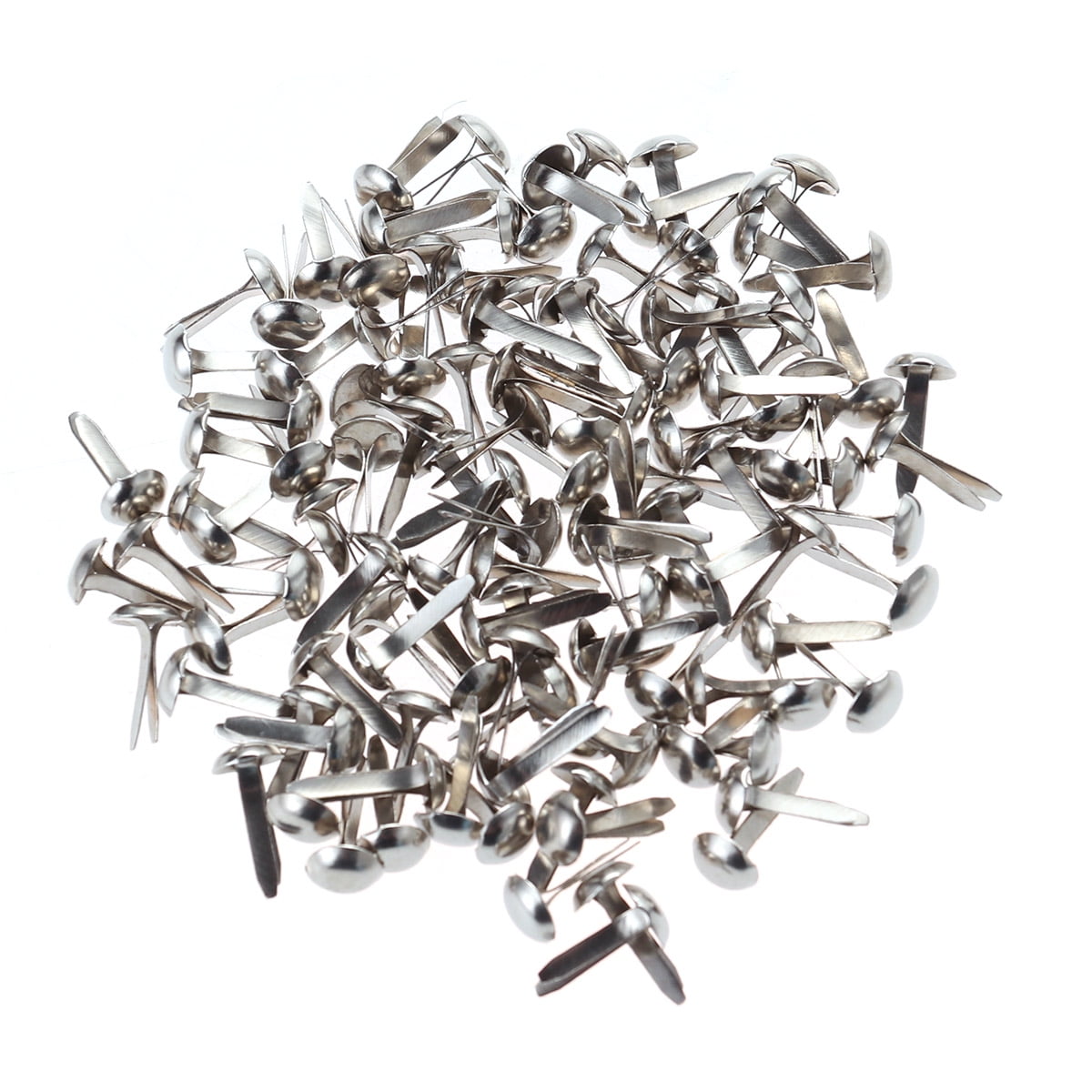 100 Pcs Mini Brads Assorted Colors Round Brad Pastel Brads for