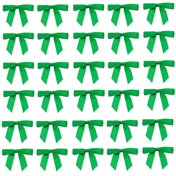 100 Pcs Mini Ribbon Craft Bows, 5/8 Inch Multicolor DIY Craft Tiny Bows for Presents Satin Decoration Bowknot for Gift Wrapping Hair Clip Flower Bouquet Wedding Birthday Sewing Scrapbooking