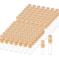 thumbnail image 1 of 100 Pcs Mini Spray Bottles, 5 ml & 3 ml Glass Fine Mist Spray Bottles, Refillable Travel Perfume Bottle with Gold Cap, Clear Empty Portable Sample Containers for Essential Oils, 1 of 8