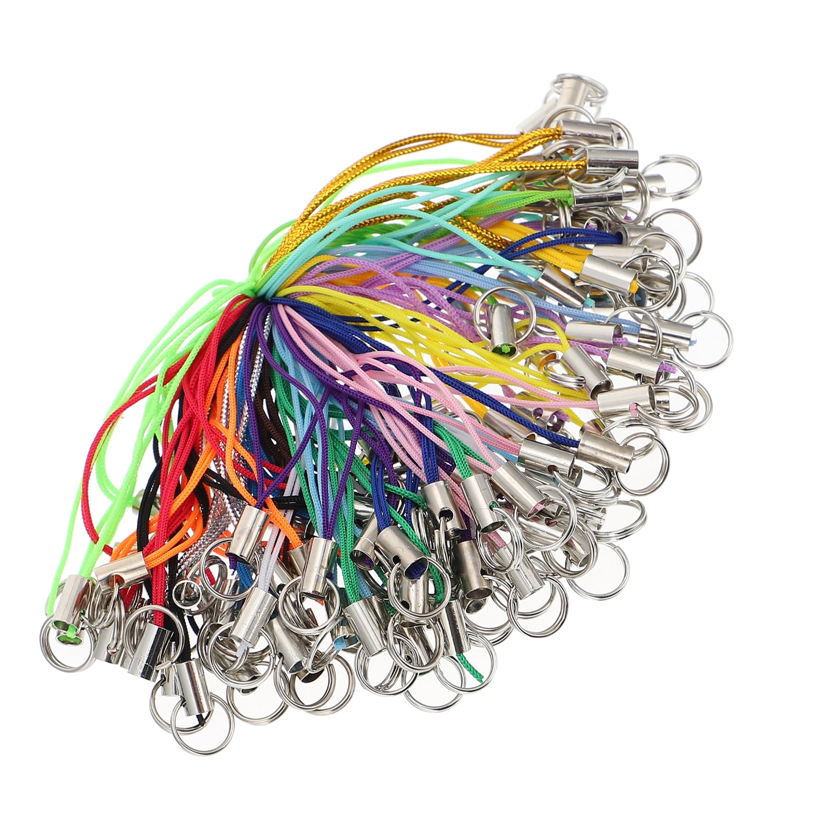 Phone Hanging Loop Rope 100 Pcs Mobile Phone Straps Smartphone Trinket Hanging Rope Lanyard ...