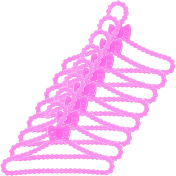 100 Pcs My Life Doll Accessories Mini Hanger House Accessory Clothes Display