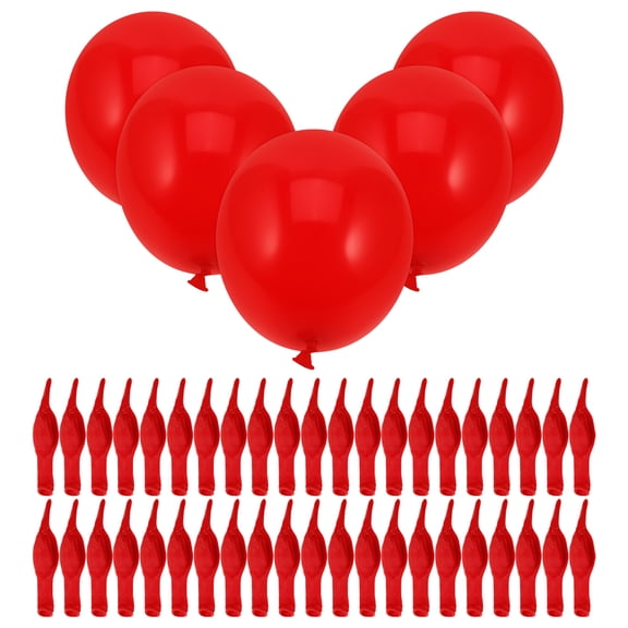 100 Pcs Needle Exhaust Balloons Bulk Nozzle Bride