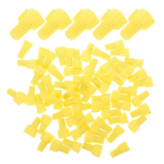100 Pcs Nuts Automotive Electrical Wire Connectors Nut Wire Terminals Crimping Cap Terminal Parallel Pp